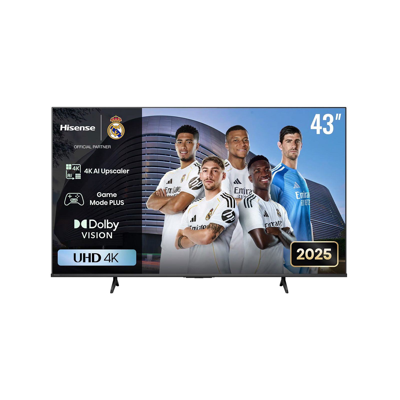 Hisense 43A6Q 43" UHD 4K VIDAA Smart TV available from Tech Zonke