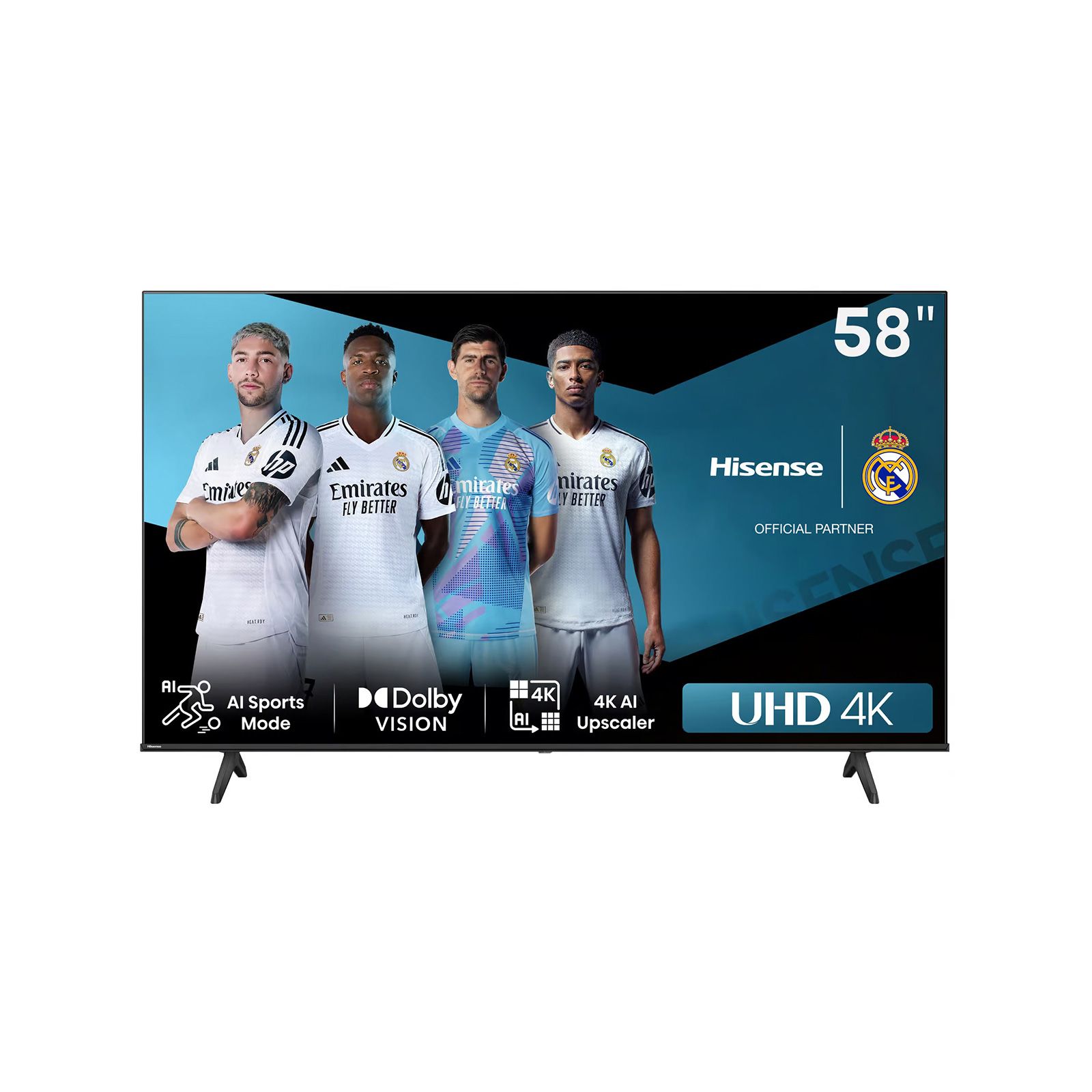 Hisense 58A6N 58" UHD 4K VIDAA Smart TV available from Tech Zonke