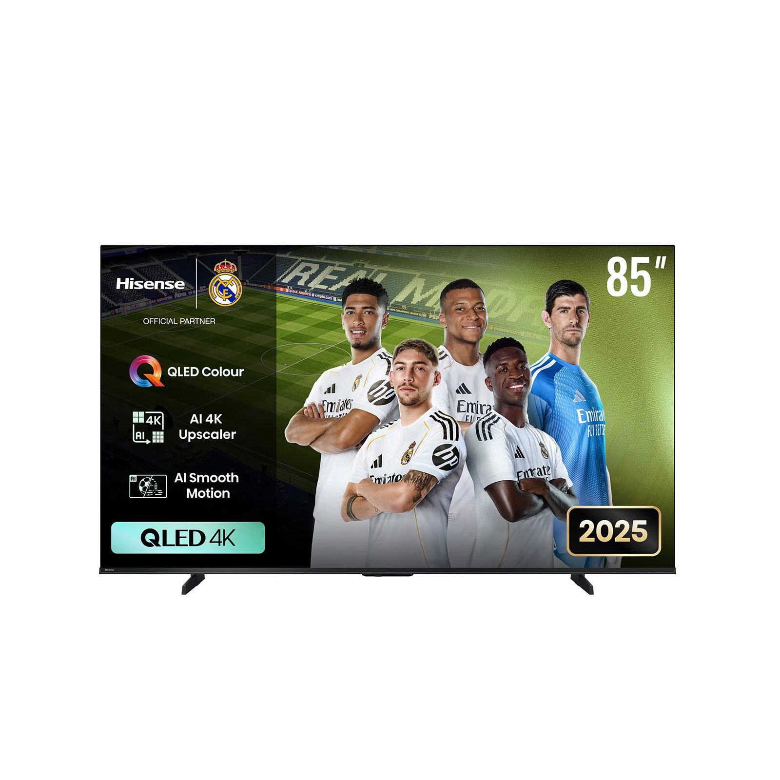 Hisense 85Q6Q 85" QLED 4K 60Hz VIDAA Smart TV available from Tech Zonke